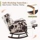 preview thumbnail 39 of 105, HOMYKA Rocking Chair for Nursery with Footrest