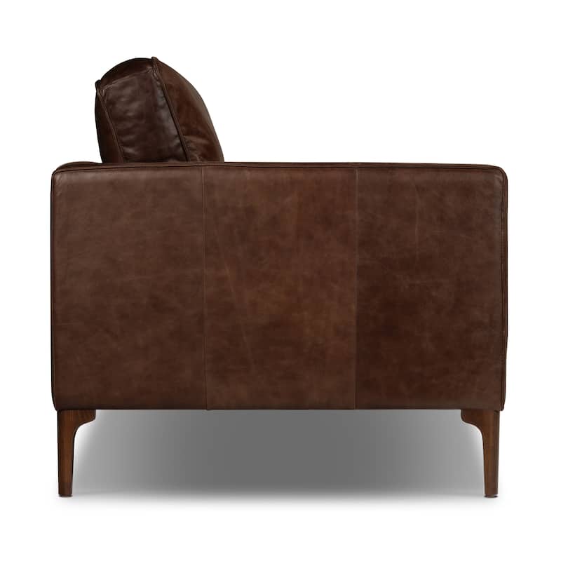 Poly & Bark Mateo 82.5" Sofa - Full Grain Genuine Italian Leather