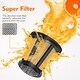 preview thumbnail 3 of 6, AMZCHEF Slow Cold Press Juicer with Reverse Function, Masticating Juicer with 2 Cups & Brush, 150W, 90-110 RPM