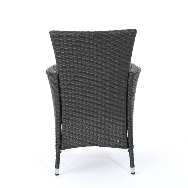Christopher Knight Home Malta Wicker Patio Armchairs (Set of 2)