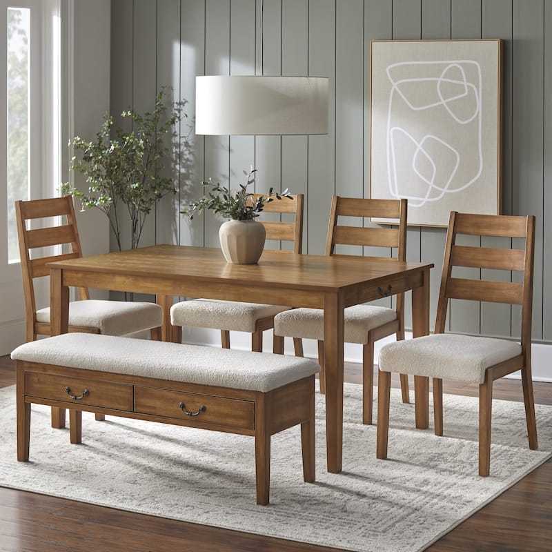 Lifestorey Palmer Solid Wood Dining Chairs (Set of 2)