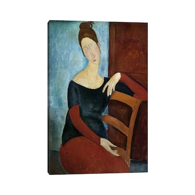 iCanvas "The Artist's Wife " by Amedeo Modigliani Canvas Print