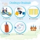 preview thumbnail 8 of 8, Gymax Inflatable Water Slide Park Bounce House Splash Pool Water