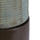 preview thumbnail 7 of 11, A&B Home Verge Bronze and Green Ribbed Tower Bird Feeder