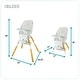 preview thumbnail 20 of 26, TruBliss 2-in-1 Turn-A-Tot High Chair with 360 Swivel