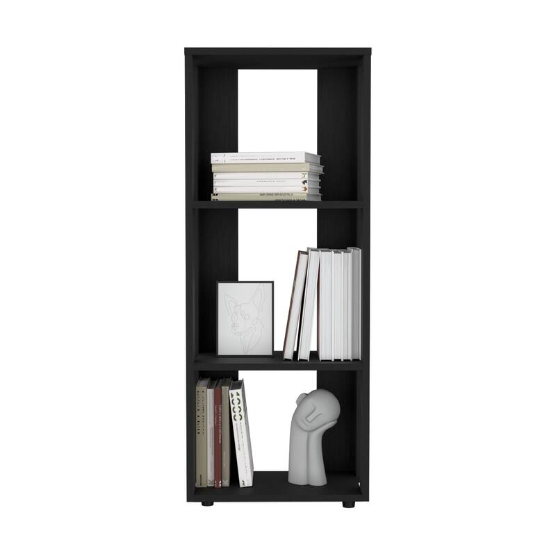 Office Library, 3 Shelves with durable engineered wood,FSC Certified CPSIA Compliant