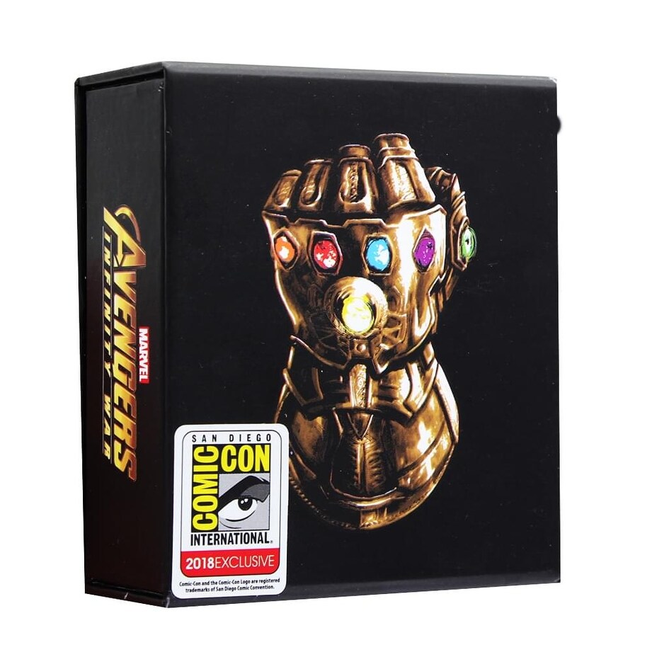 Shop Marvel Avengers Infinity War 3d Infinity Gauntlet Pin Limited Edition Gold Overstock 30660668