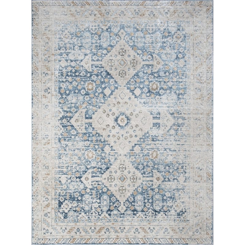 Noble GC_GEN7003 Blue Area Rug - 2' x 3'
