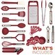 preview thumbnail 19 of 29, Kitchen Utensil Set, 24 Nylon and Stainless Steel Cooking Utensils