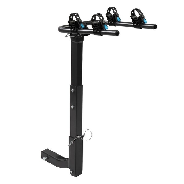 Costway upright heavy duty 2 bike bicycle hitch mount carrier platform rack truck suv outlet
