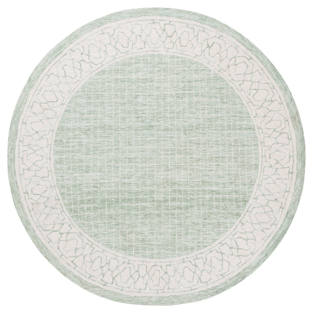 SAFAVIEH Handmade Ebony Nadka Wool Rug