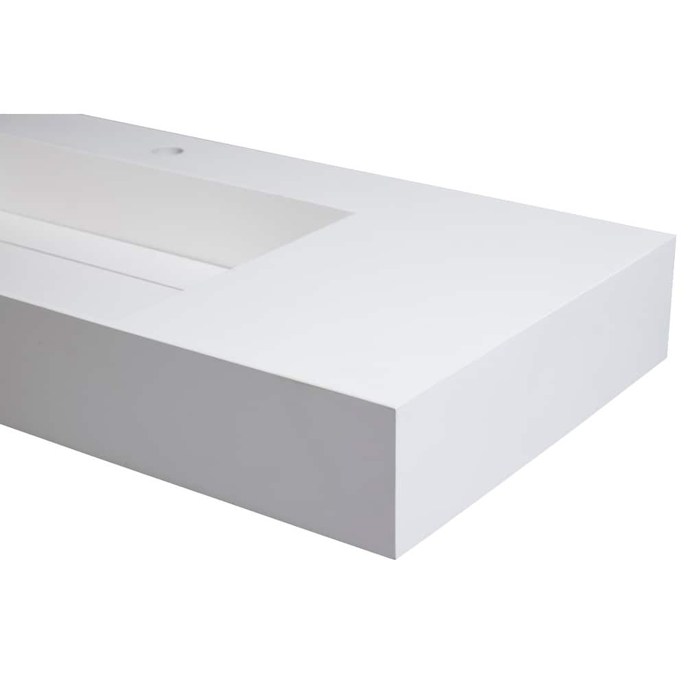 Amelia 36" - 72" Solid Surface Bathroom Vanity Top