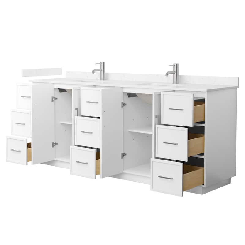 Wyndham Collection WCH7474-84D-VCA-MXX Elan TK 84" Free Standing