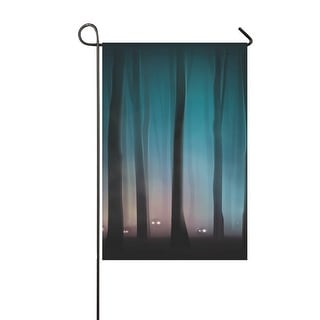 Overstock Monster In The Forest Garden Flag Banner Decorative Flag