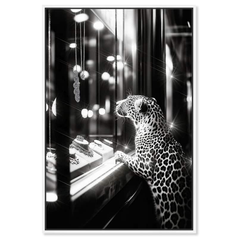 Hunter's Eye II Canvas by Art Remedy - White - 30" x 45"