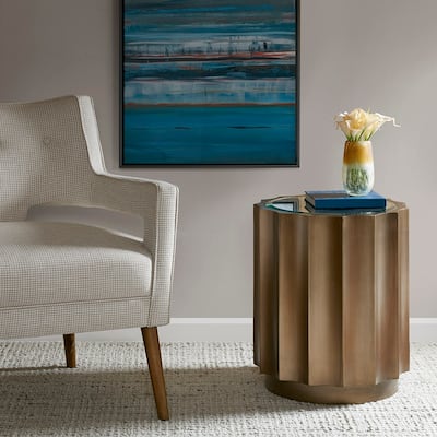 Valentina Accent Table，Modern Accent table,for Living Room Bedroom Studio, Comfy，Living Room table Comfy Reading