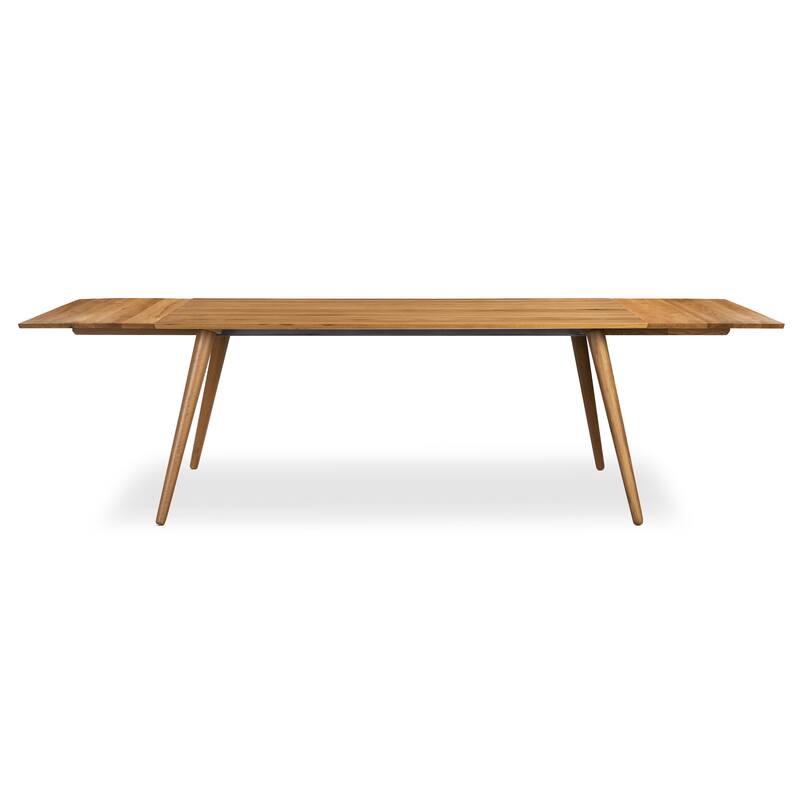 Poly and Bark Cleo Extension Dining Table in Walnut (71"-110")