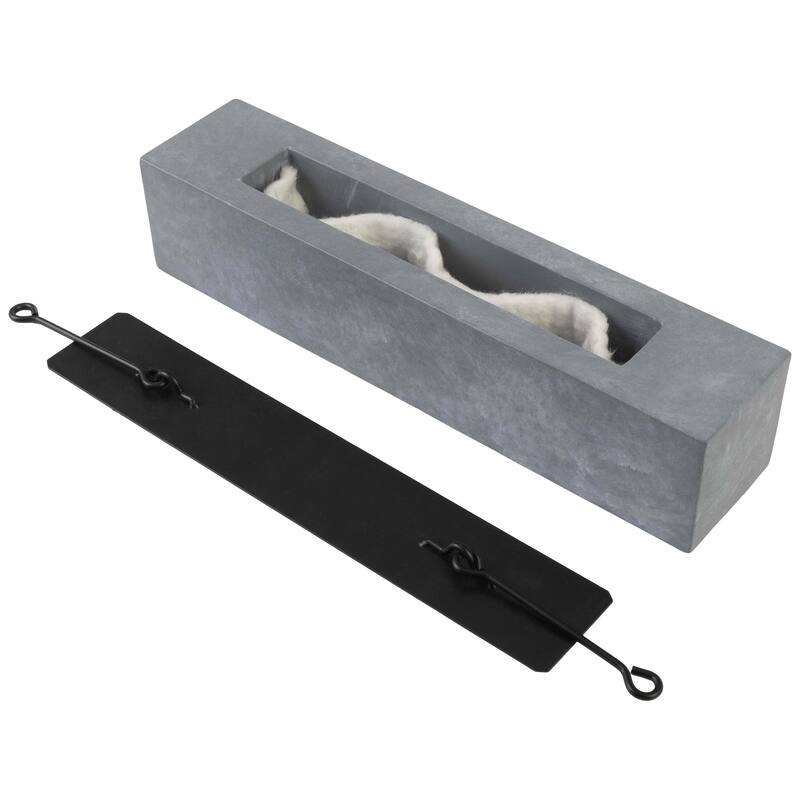 Pure Garden Bioethanol or Rubbing Alcohol Smokeless Tabletop Fire Pit