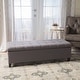 preview thumbnail 95 of 100, Mission Tufted Fabric Storage Ottoman Bench by Christopher Knight Home - 50.50"L x 18.75"W x 16.00"H