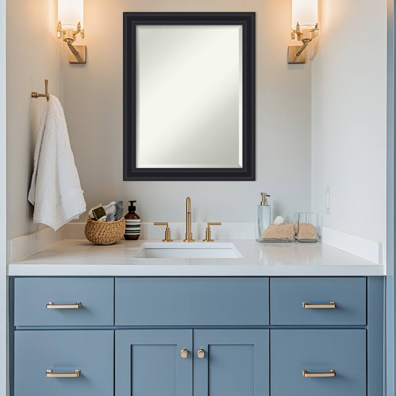 Dalat Beveled Framed Bathroom Vanity Wall Mirror