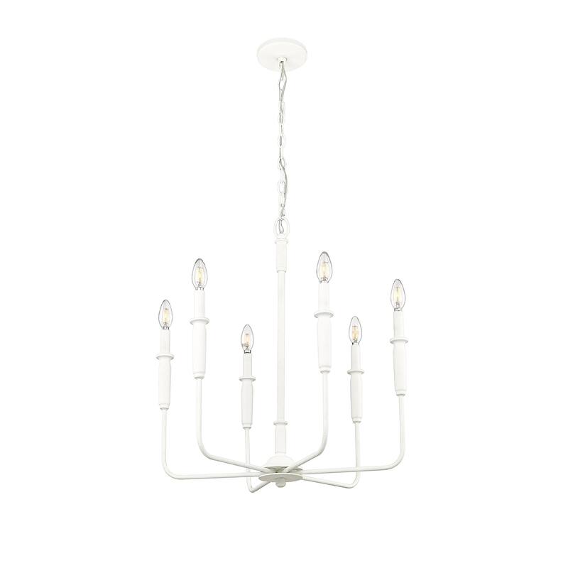 Millennium Lighting 29306 Savanne 6 Light 24" Wide Taper Candle Style