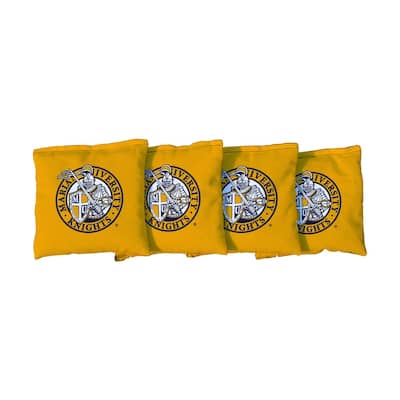 Marian University Knights Yellow Cornhole Bags