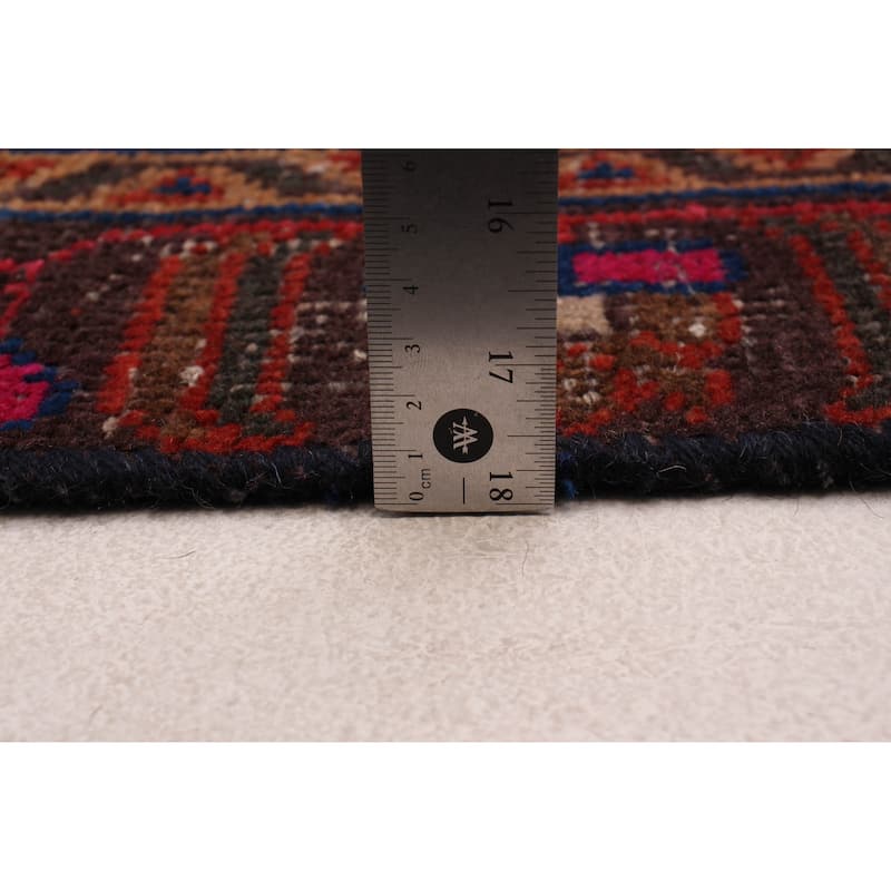 ECARPETGALLERY Hand-knotted Melis Vintage Red Wool Rug - 2'11 x 9'7