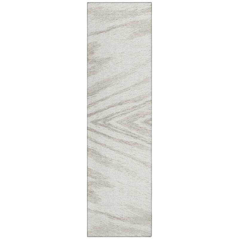 Machine Washable Indoor/ Outdoor Chantille Modern Chevron Rug
