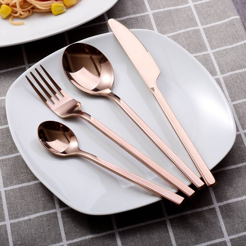 Velaze Epsilon 18/10 Silverware Flatware Set (Service for 6)
