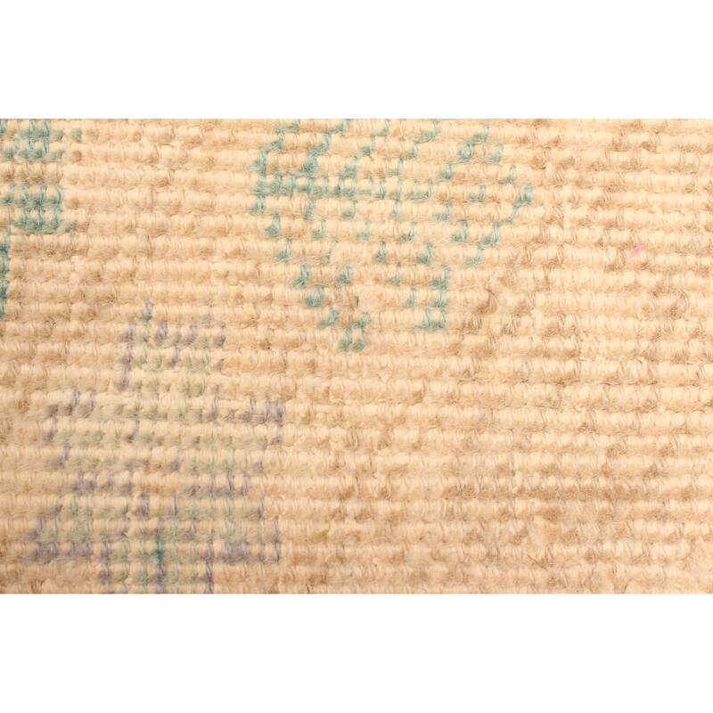 ECARPETGALLERY Hand-knotted Antalya Vintage Beige Wool Rug - 3'1 x 4'9