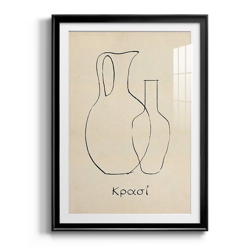 Greek Blessing II Premium Framed Print - Ready to Hang