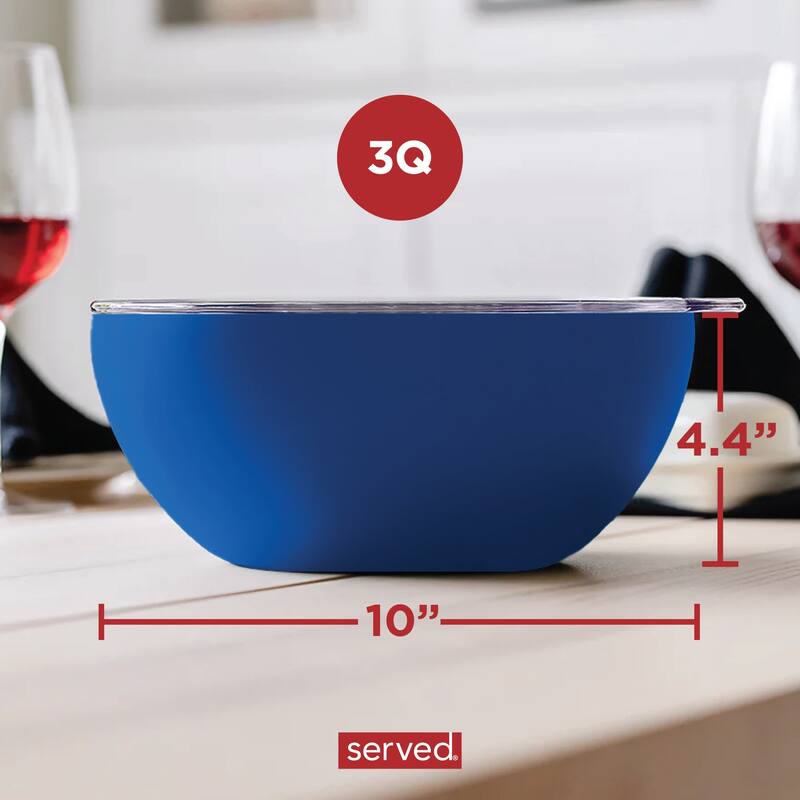 Vacuum-Insulated Large Serving Bowl (3Q)