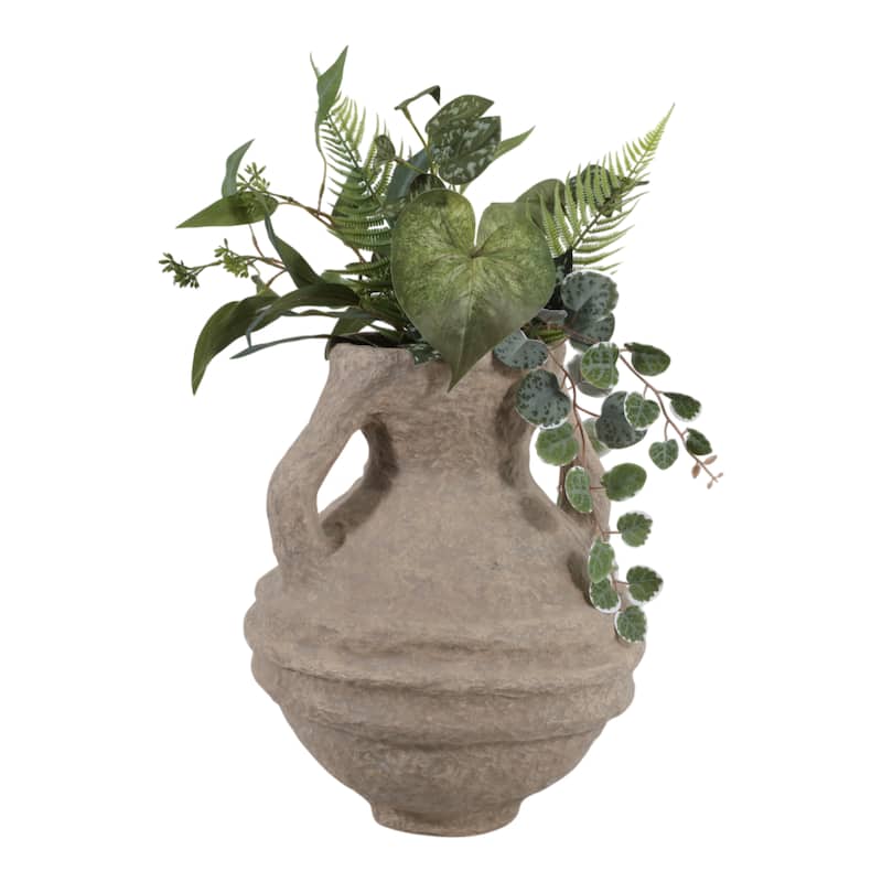 Pottery Modern Decorative Vase Featuring Unique Sculptural Form