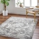 preview thumbnail 4 of 27, Otero Vintage Area Rug Charcoal - 5' 3" x 7' 3"