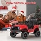 preview thumbnail 36 of 34, EROMMY 24V 2-Seater Ride-On Truck for Kids, 4WD Electric Car with Remote, Lights & Music