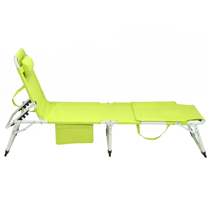 3-in-1 Heavy Duty Tanning Chair with Face Hole