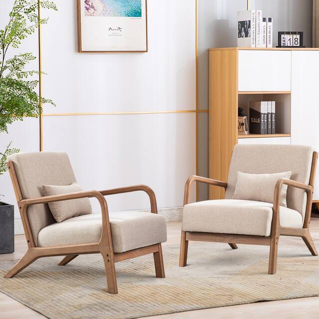 Aston Modern Solid wood Accent Chair