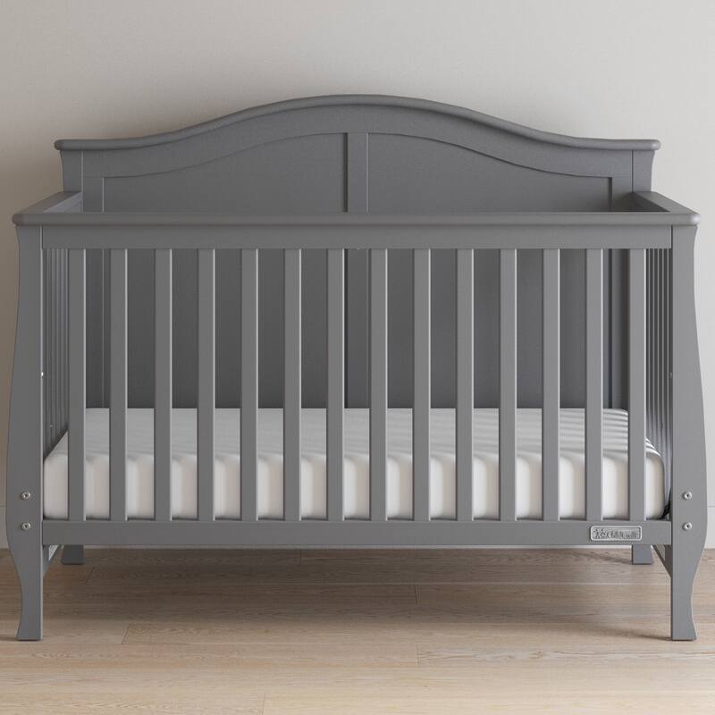 Child Craft Camden 4-in-1 Convertible Crib - Cool Gray