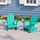 preview thumbnail 62 of 73, Laguna Kids Outdoor Poly Adirondack Rocking Chair with Cup Holder (Set of 2)