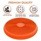 preview thumbnail 5 of 3, Bouncyband® Big Wiggle Seat Sensory Cushion, Orange