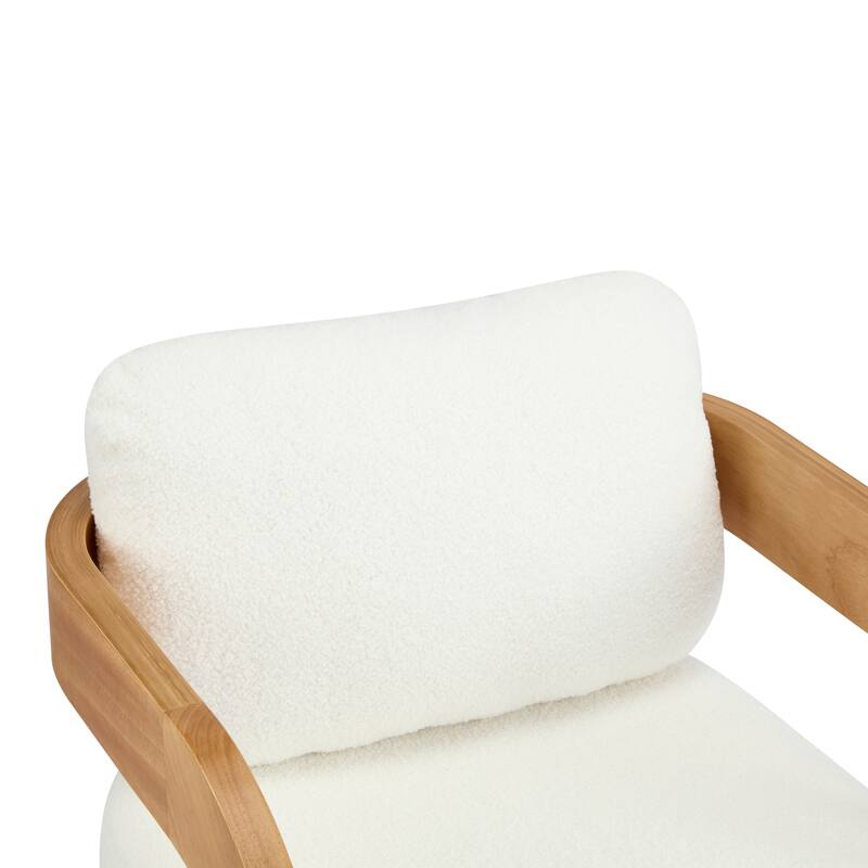 Christopher Knight Home - Seraphina Rubber Wood Dining Chair with Pillow Back(Set of 2)