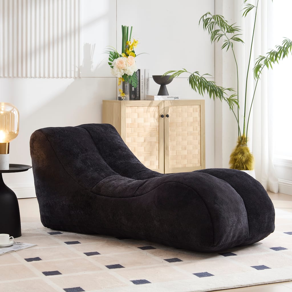 Creative bean bag sofa chair for adults filled with high-quality sponge