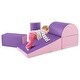 preview thumbnail 12 of 36, 5-Piece Kids Climb and Crawl Activity Playset - 15.5" x 8" x 8"