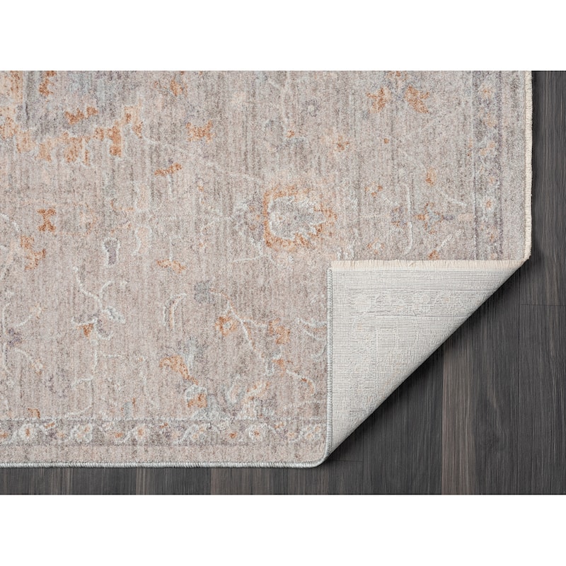 Terra by Obeetee Estate Vintage Floral Rug