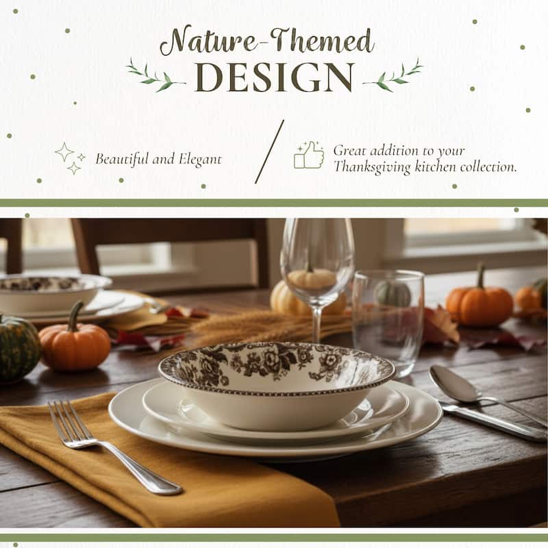 Spode Woodland Ascot Cereal Bowl Assorted Dogs - 8 Inch