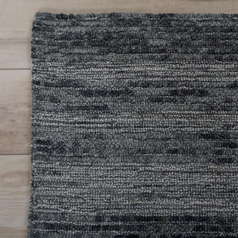 Alora Decor Maude Industrial Hand-Tufted Striped Area Rug