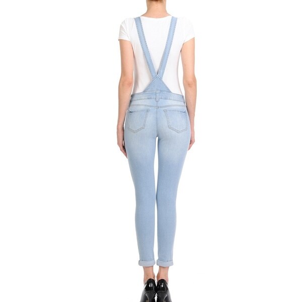 juniors denim overalls