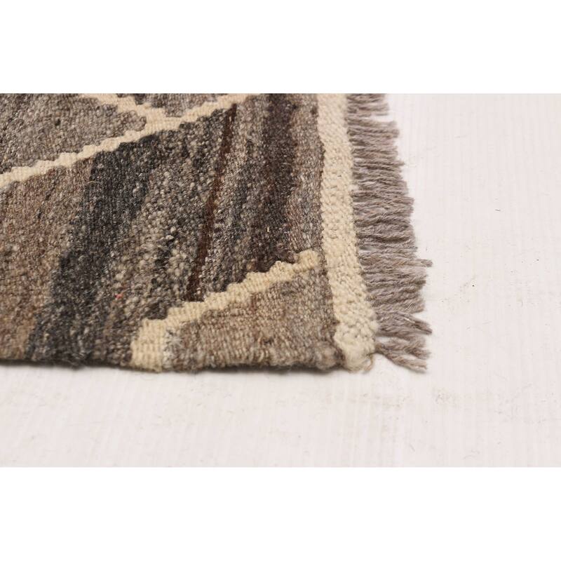 Sivas Taupe Kilim 6'9" x 9'11" - 6'9 x 9'11
