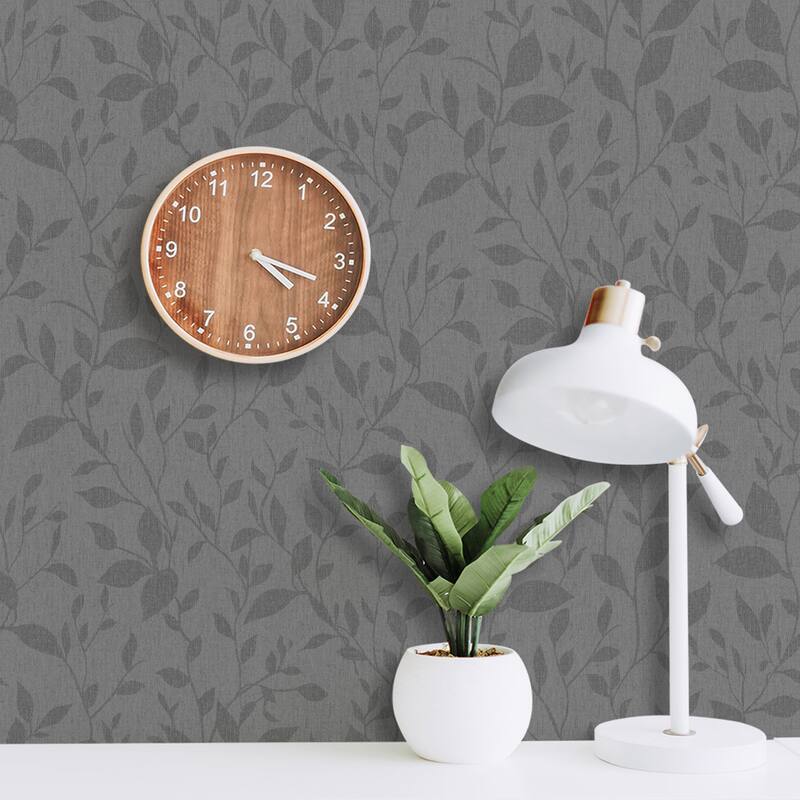 SUSSEXHOME Removable Wallpaper-Waterproof, Strippable, Light Resistance & Cleanable Wall Paper Roll-Wallpaper-Leaves