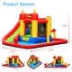 preview thumbnail 2 of 10, Costway Inflatable Water Slide Jumping Bounce House Bouncy Splash Pool